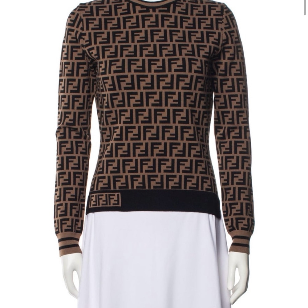 Fendi logo jumper